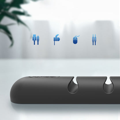 UGREEN Kabelorganisator, Sett med 2 stykker, Svart