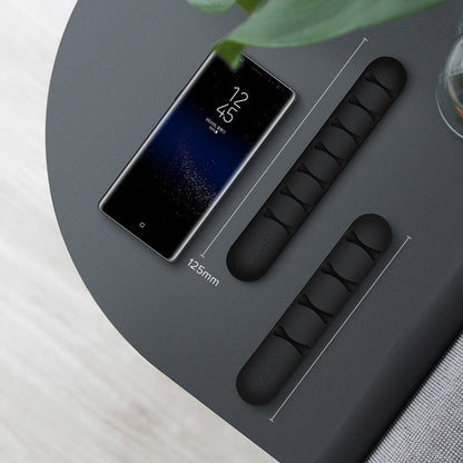 UGREEN Kabelorganisator, Sett med 2 stykker, Svart