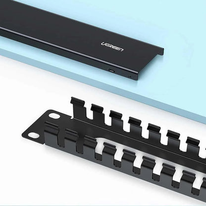 UGREEN NW128 Kabelorganisator, 24 Porter, Svart