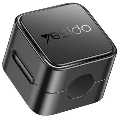 Kabelorganisator Yesido C216BL, Sett med 4 stykker, Svart