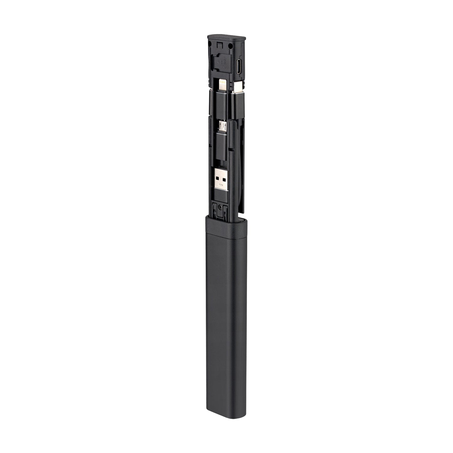 Tilbehørsorganisator / Kortleser Qualo QZS-P-01, Svart