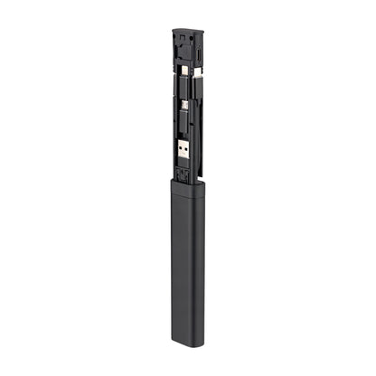 Tilbehørsorganisator / Kortleser Qualo QZS-P-01, Svart