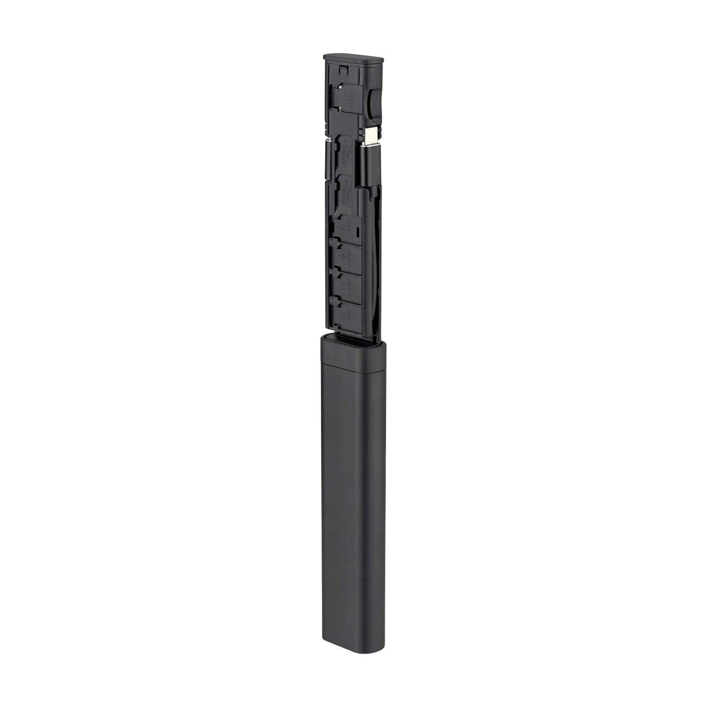 Tilbehørsorganisator / Kortleser Qualo QZS-P-01, Svart