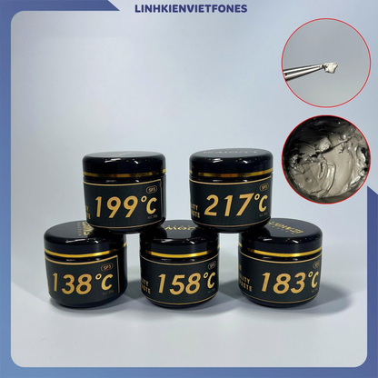 Loddepasta Luowei LW-SP3, 30g, Smeltepunkt 217 grader