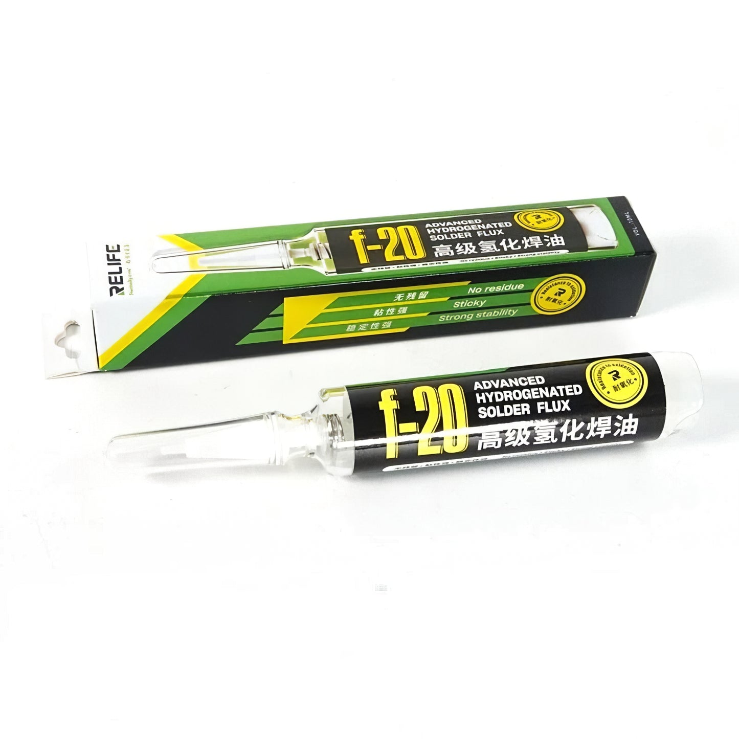 Pasta Flux Relife F-20, Hydrogenerert, 10 ml