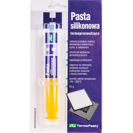 Termisk ledende pasta AG Termopasty, sprøyte type, 25g ART.AGT-056