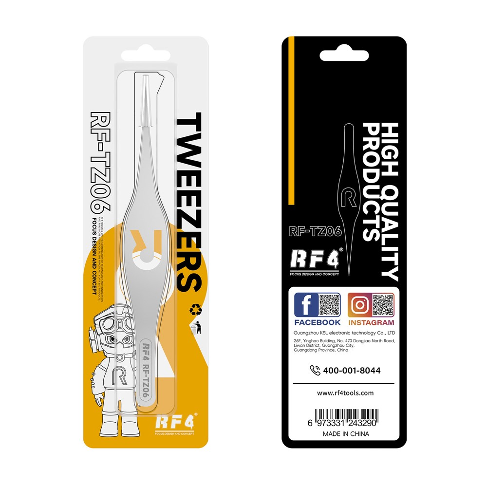 Skarp Pinsett RF4 RF-TZ06