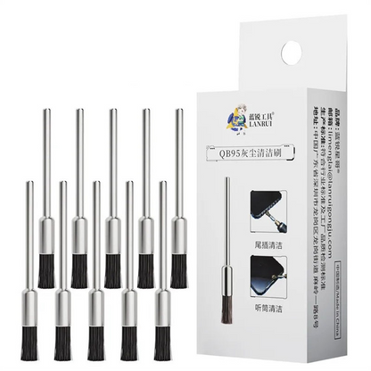Antistatisk børste Lanrui QB95, 3 mm, sett med 10 stk