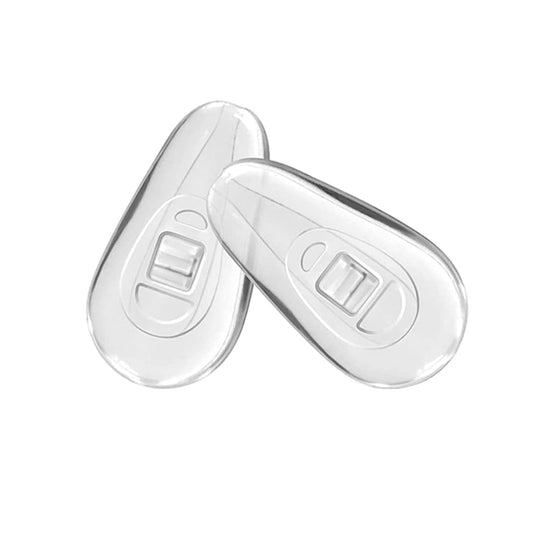 Silikonputer til briller Techsuit NPT1, sett med 2 stk, transparente