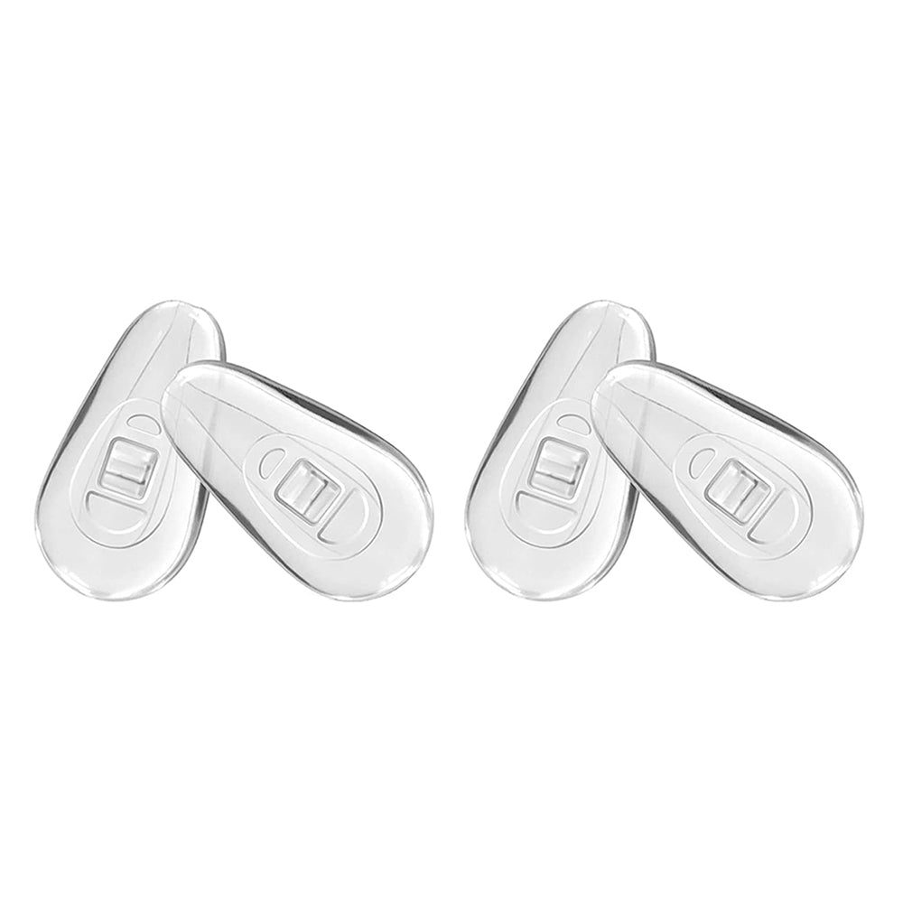 Silikonputer til briller Techsuit NPT1, sett med 2 stk, transparente