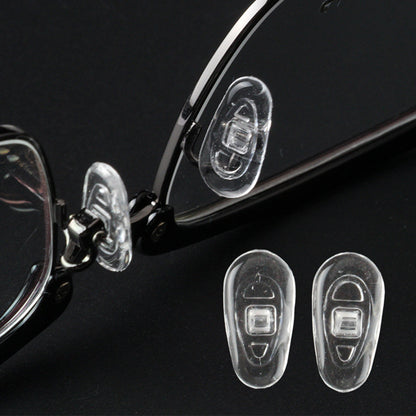 Silikonputer til briller Techsuit NPT1, sett med 2 stk, transparente