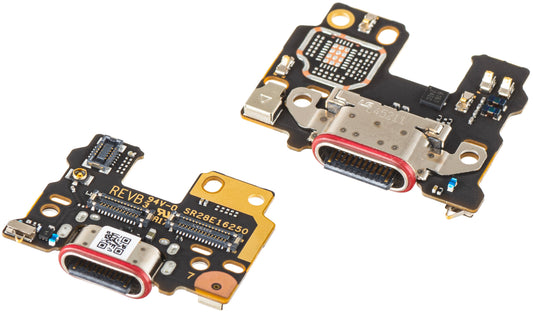 Ladekontakt Kort - Mikrofon Motorola Edge 50, Service Pack 5P68C24920
