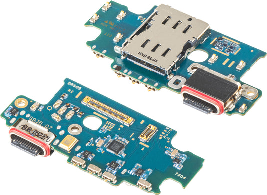 Ladekontakt Kort - Mikrofon - SIM-kortleser Modul Samsung Galaxy S25+ S936, Service Pack GH96-18237A