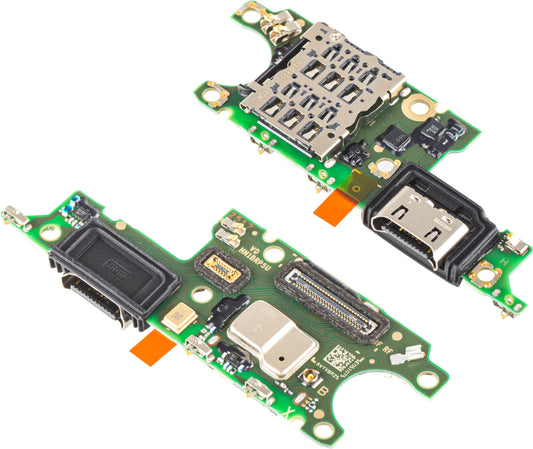 Ladekontakt Kort - Mikrofon - SIM-kortleser Modul Honor X9c / Magic7 Lite, Service Pack 0235AMMD