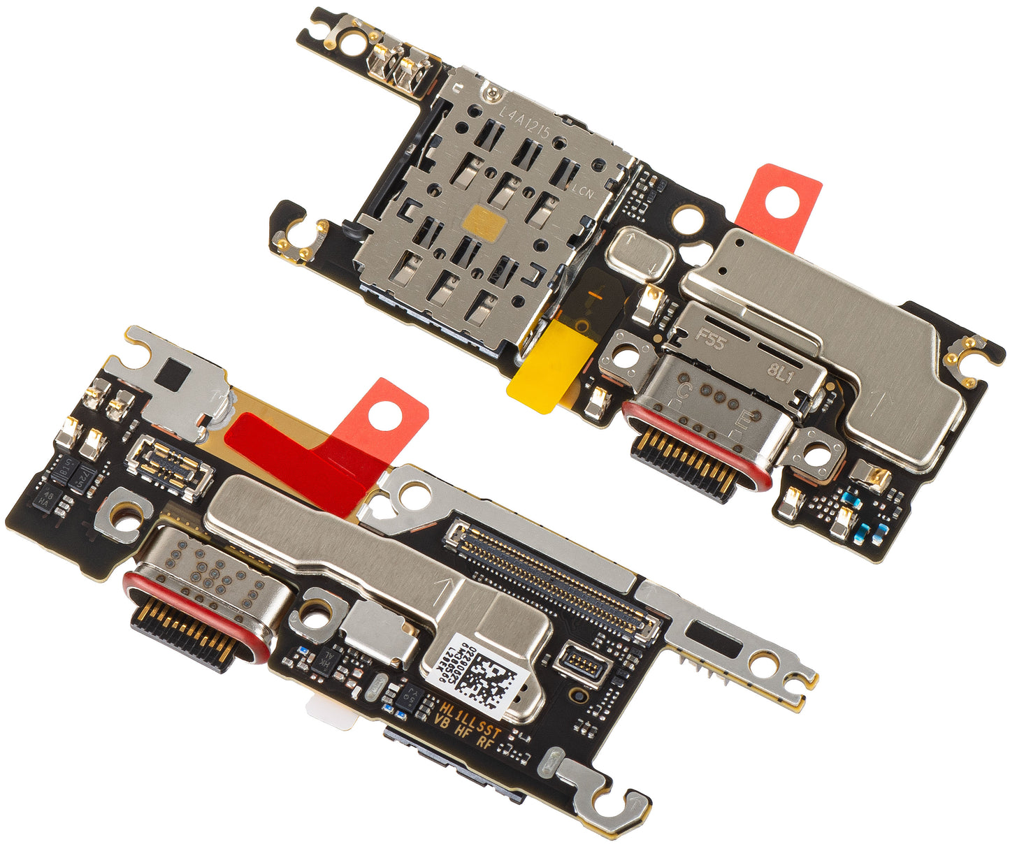 Ladekontakt Kort - Mikrofon - SIM-kortleser Modul Huawei Pura 80 Ultra, Service Pack 02357ECV
