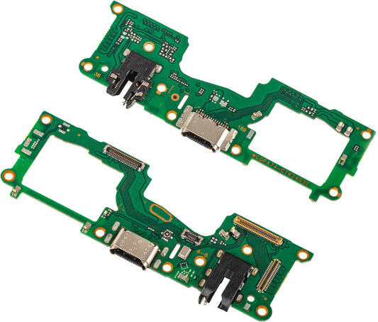 Ladekontaktkort - Mikrofon Oppo Reno8, Swap