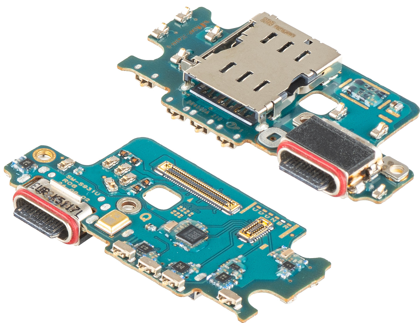 Ladekontakt Kort - Mikrofon - SIM-kortleser Modul Samsung Galaxy S25 S931, Swap GH96-18238A