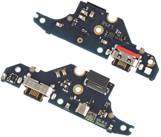 Ladekontakt Kort - Mikrofon Motorola Moto G06 Power / G06, Servicepakke 5B28C31260