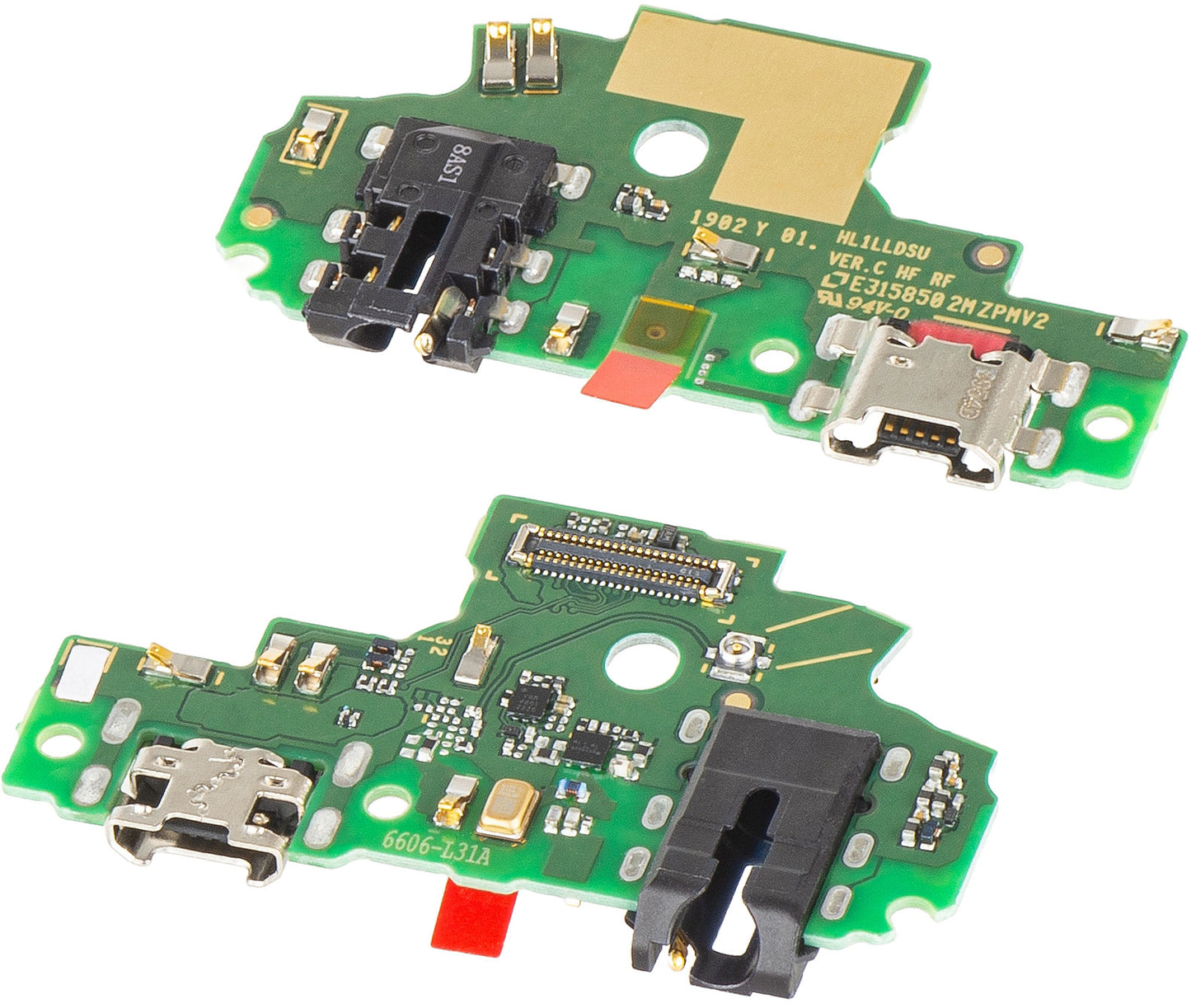 Ladekontakt - Lyd - Mikrofonkort for Honor 9 Lite, Swap 02351SYN