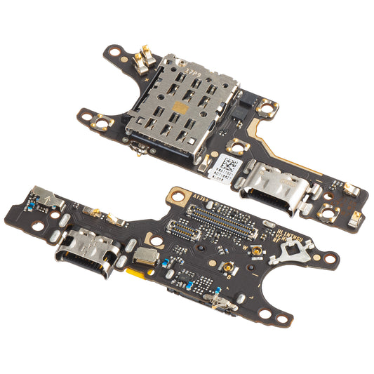 Ladekontaktkort - Mikrofon - SIM-kortlesermodul Huawei nova 9, Swap