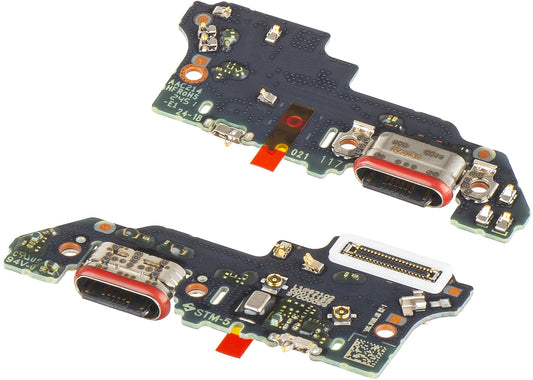 Ladekontakt Kort - Mikrofon Oppo A5 Pro, Servicepakke 621024000155