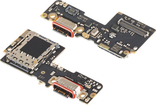 Ladeportkort - Mikrofon - SIM-kortlesermodul Xiaomi Poco X7