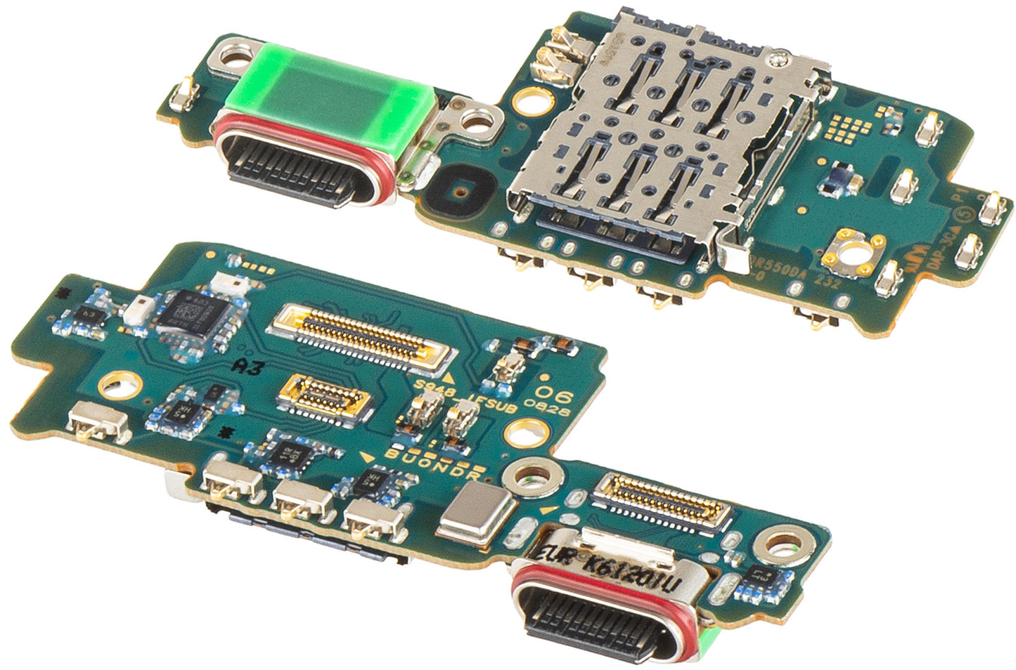 Ladekontakt Kort - Mikrofon - SIM-kortleser Modul Samsung Galaxy S26 Ultra S948, Service Pack GH96-20819A