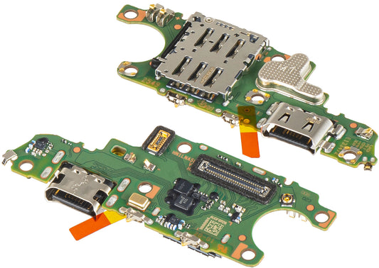 Ladekontakt Kort - Mikrofon - SIM-kortlesermodul Honor 600 Lite, Servicepakke 0235ASVM