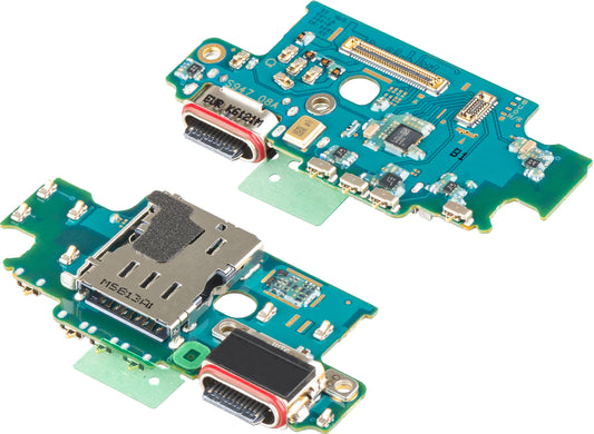 Ladekontakt Kort - Mikrofon - SIM-kortleser Modul Samsung Galaxy S26 Plus S947, Service Pack GH96-21141A