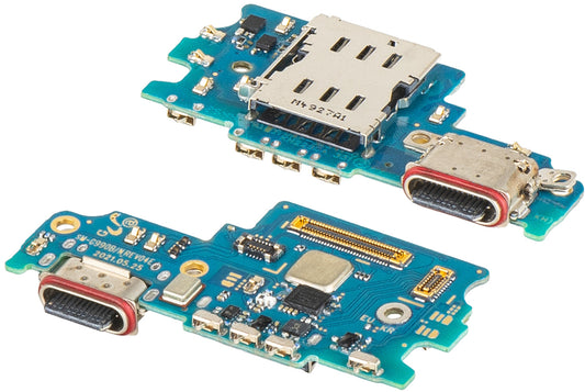 Ladeportkort - Mikrofon - SIM-kortlesermodul Samsung Galaxy S21 FE 5G G990