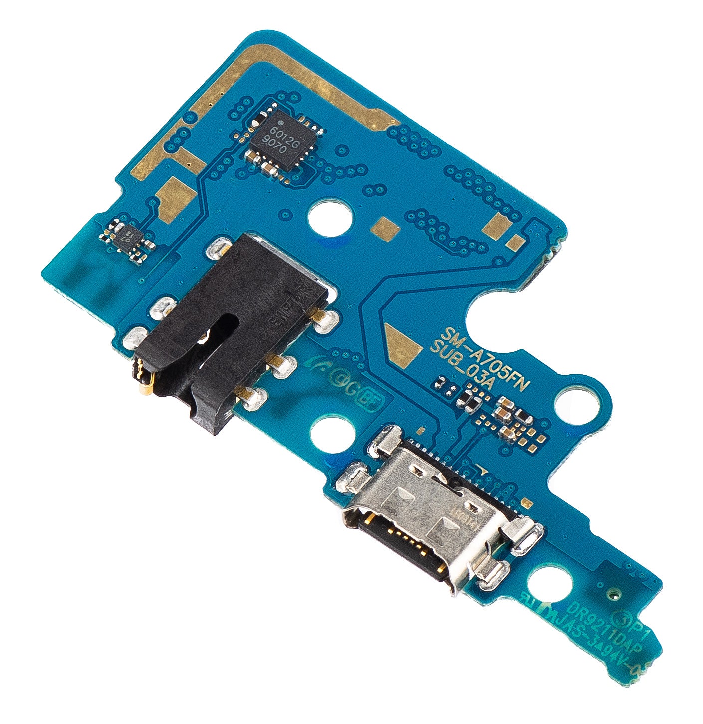 Ladekontaktkort - Lyd - Mikrofon Samsung Galaxy A70 A705