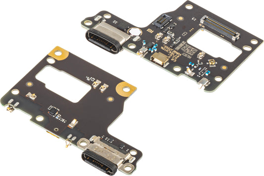 Ladekontakt Kort - Mikrofon Xiaomi Mi 9 Lite, Service Pack 5600020F3B00