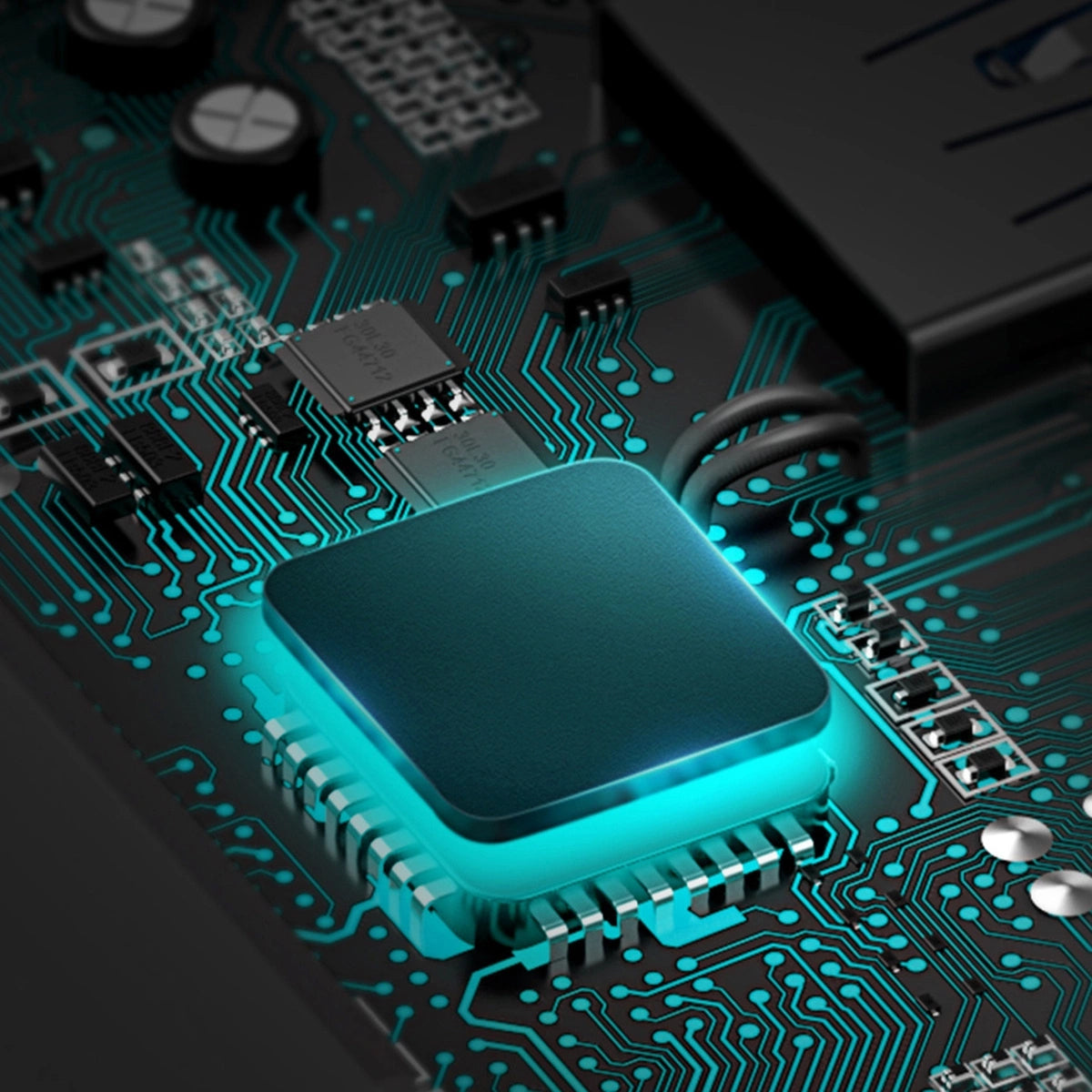 Baseus Lite Nettverkskort, RJ45, USB, Svart WKQX000001