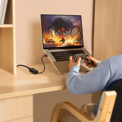 Baseus Lite Nettverkskort, RJ45, USB, Svart WKQX000001