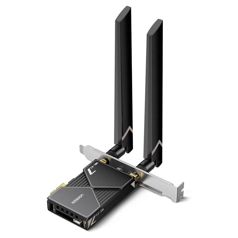 UGREEN BE6500 nettverkskort (55204), 1 x PCIe, svart