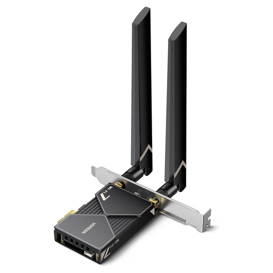 UGREEN BE6500 nettverkskort (55204), 1 x PCIe, svart