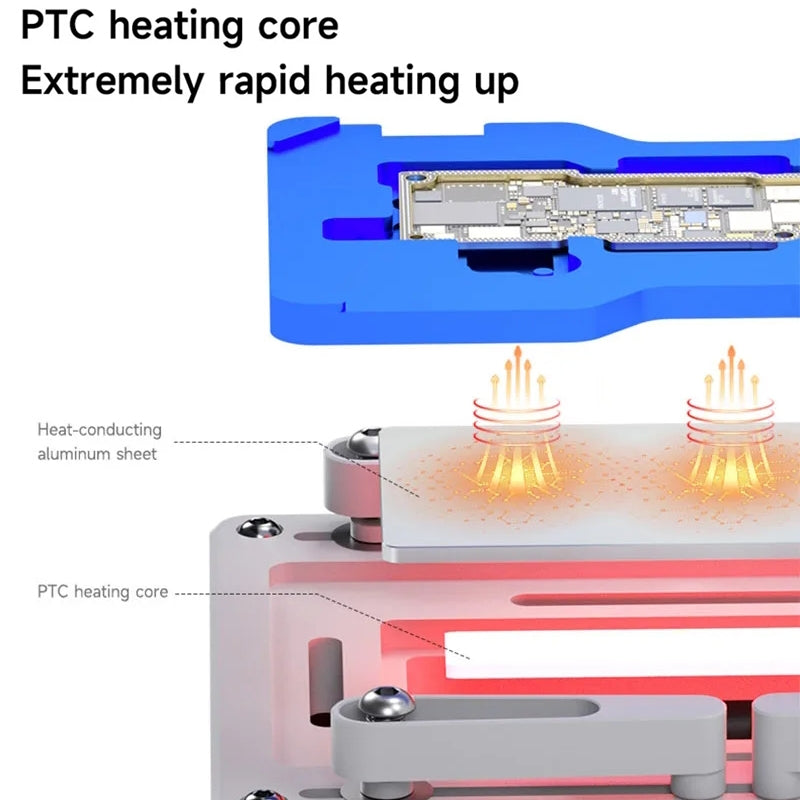PCB Mechanic Plate for Apple iPhone X - 15 Series