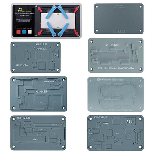 Mijing iRepair MS1 PCB-varmeplate for Apple iPhone X - 13 Series