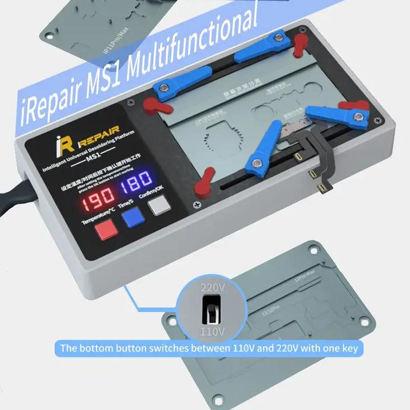 Mijing iRepair MS1 PCB-varmeplate for Apple iPhone X - 13 Series