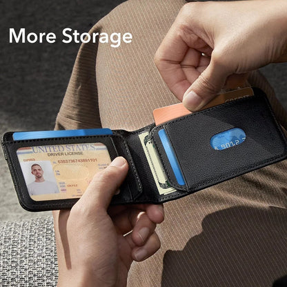 ESR Classic Geo lommebok med Find My-funksjon og RFID-beskyttelse, Svart