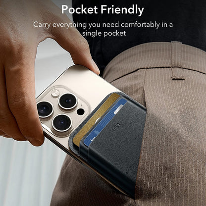 Magsafe lommebok, ESR, Boost, Marineblå