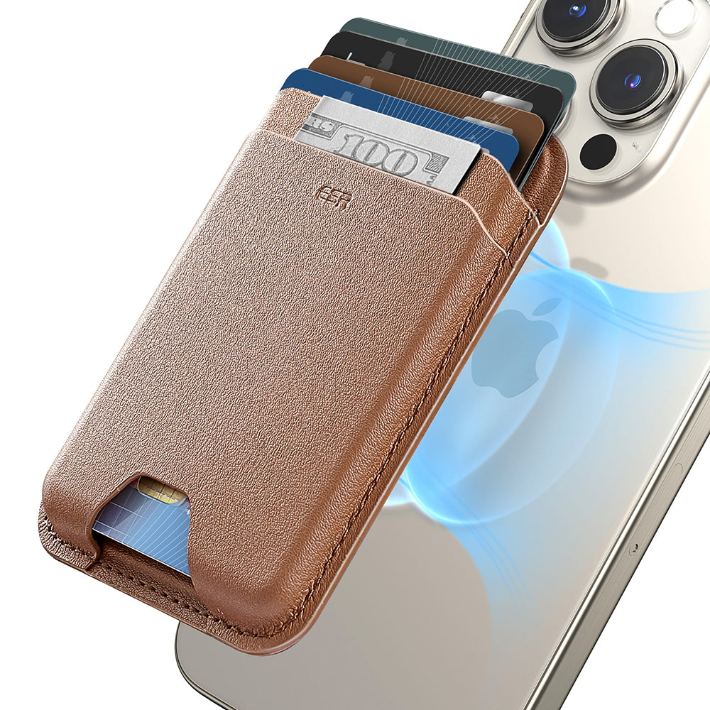 Magsafe lommebok, ESR, Boost, Brun