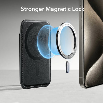 Magsafe lommebok, ESR, Boost, Svart