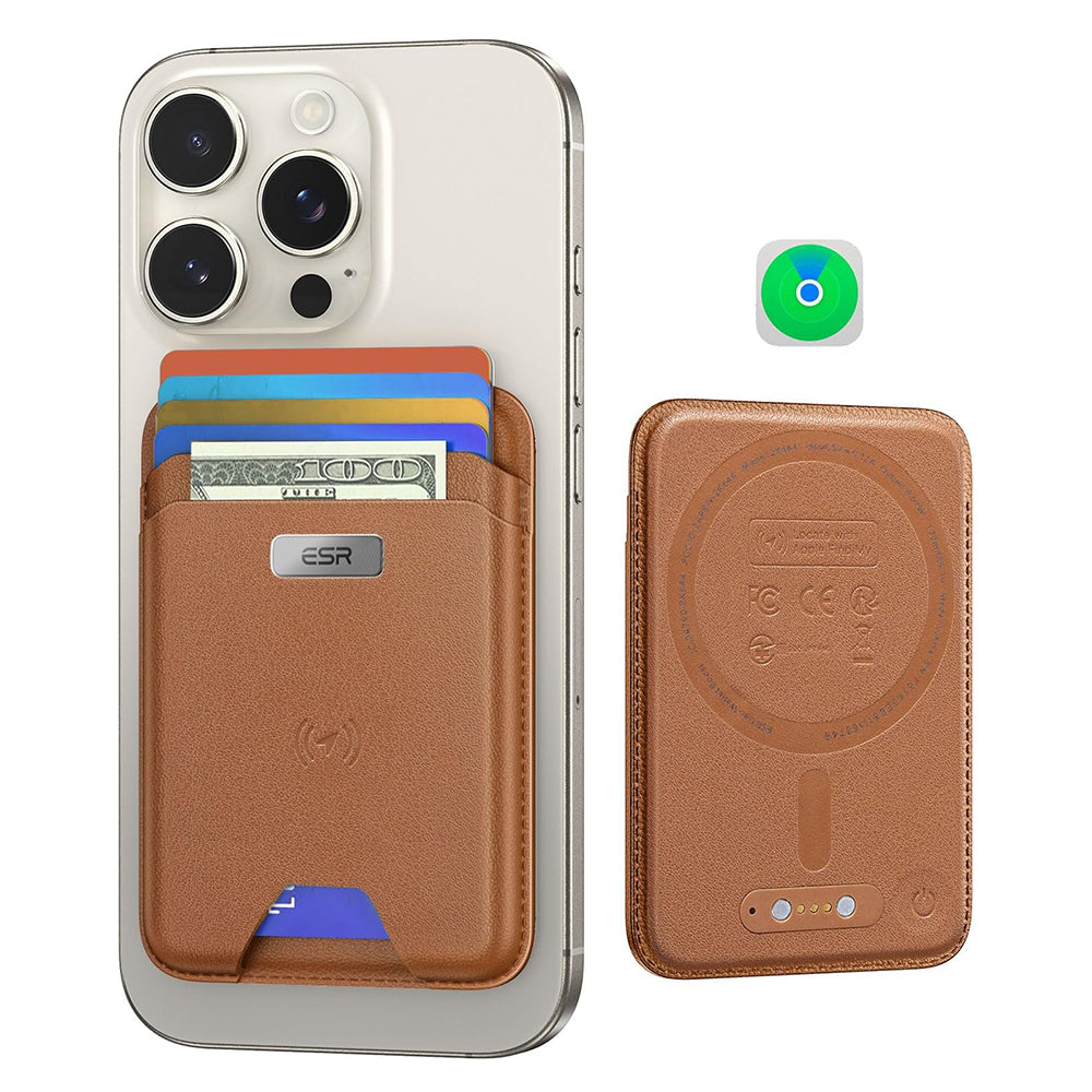 Magsafe lommebok, ESR, Classic Geo, Brun