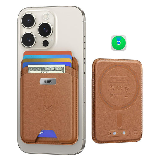 Magsafe lommebok, ESR, Classic Geo, Brun