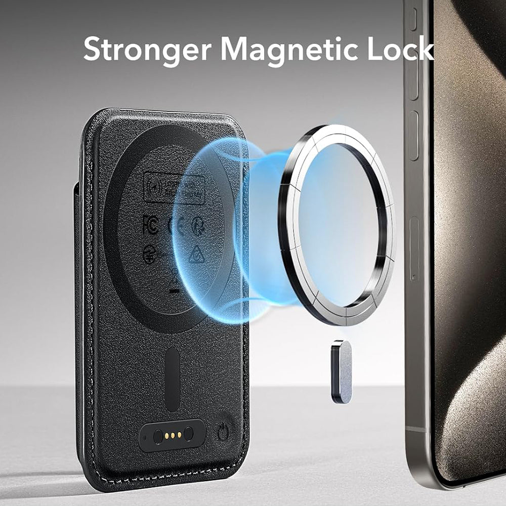 MagSafe lommebok, ESR, Classic Geo, Svart