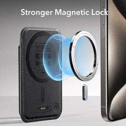 MagSafe lommebok, ESR, Classic Geo, Svart