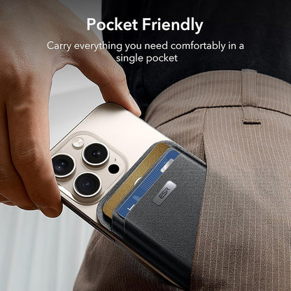 MagSafe lommebok, ESR, Classic Geo, Svart