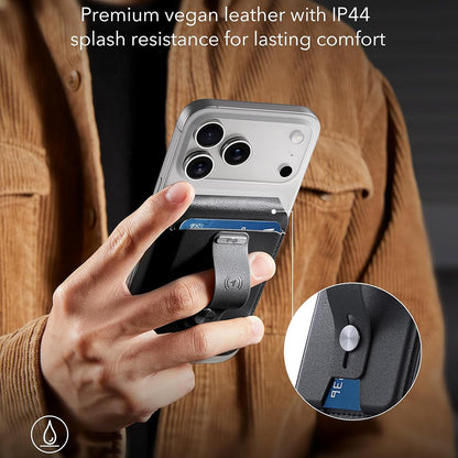 MagSafe lommebok, ESR, Findy my Wallet, Svart