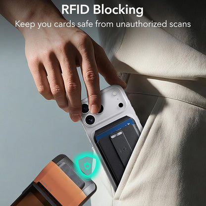 MagSafe lommebok, ESR, Findy my Wallet, Svart